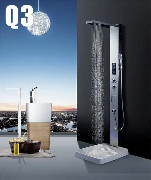 reg雷哲 集成热水器即热式电热水器淋浴一体式家用洗澡速热淋浴屏