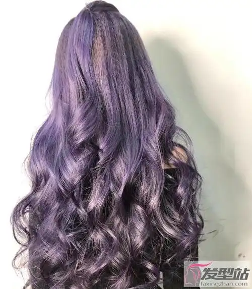 冷色调特殊色持续热烧梦幻珊瑚蓝紫发色超吸睛