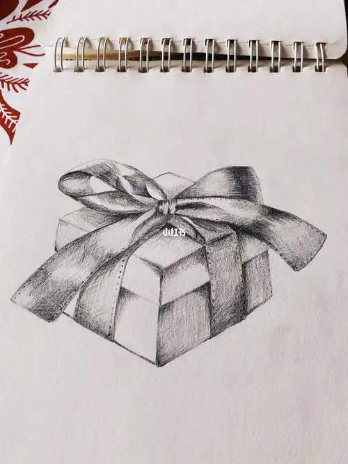 画渣习作如何画一个简陋的礼盒