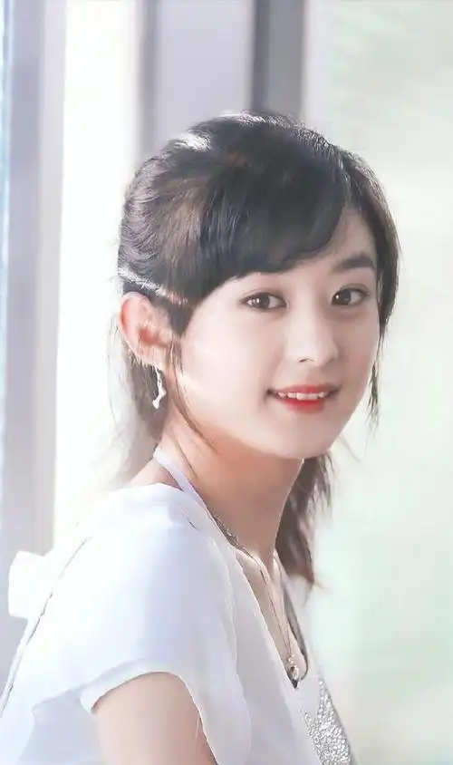 赵丽颖的早期照片让我明白,有些人能成"大明星"是有道理的|妆容|脸型