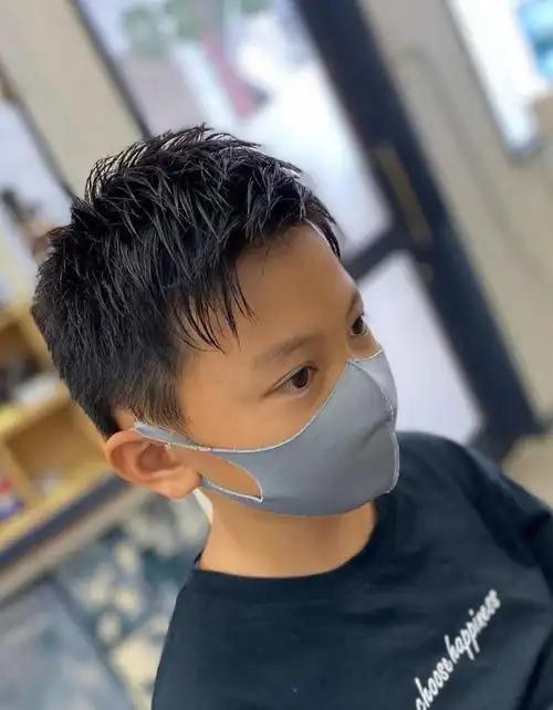 2022爆款小男孩发型15款,又帅又有型,全都特别火插图4