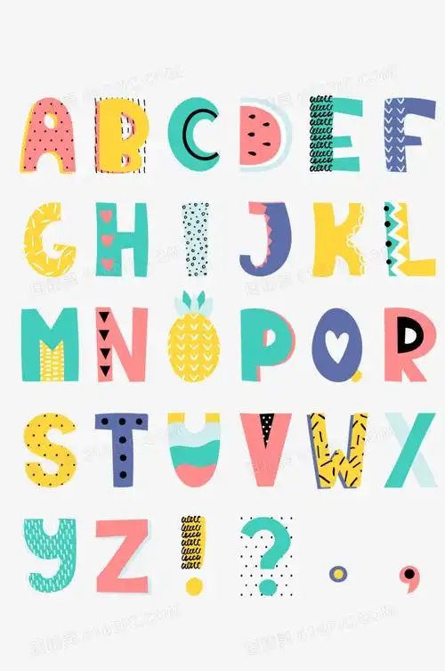 x 1544 像素分辨率:1 dpi格式 :ai授权方式: 不可商用i英文字母艺术字