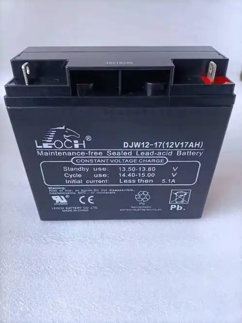 leoch理士蓄电池djw1217通讯电力监控应急12v17ahups维护普通干电池
