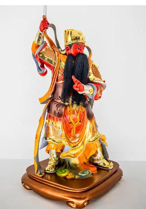 五营将军神像哪咤摆件哪吒三太子赵康帅二郎神杨戬雷公五营神将 雷公