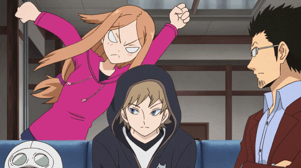 动漫gif眼神gif飘过去gif起身gif