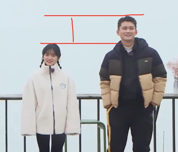 沈月的真实身高是多少?站在188的熊梓淇身边,一下就都明白了!