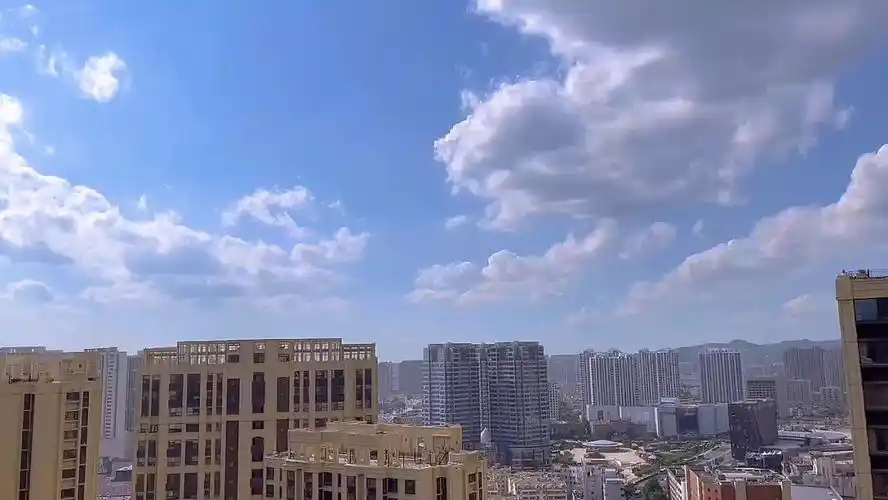 青岛天气不错哦