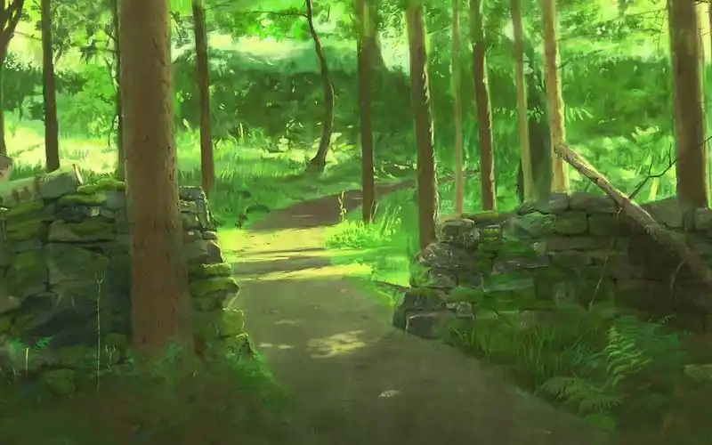 动漫场景高清插画桌面壁纸