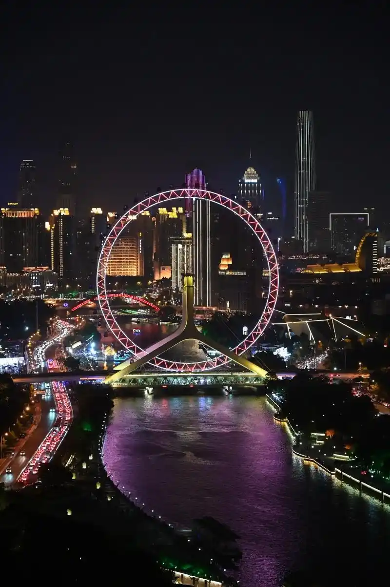 总要去趟天津吧～天津之眼,感受独特的浪漫.
