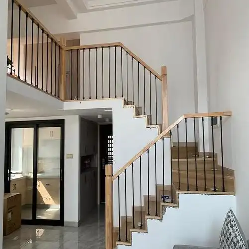 奇雅木业 楼梯扶手 现代楼梯扶手 护栏阁楼栏杆 ltfs-1642