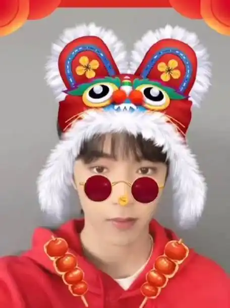 刘耀文乖乖虎特效视频