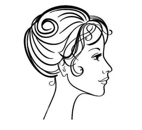 人物侧脸简笔画动漫人物侧脸简笔画