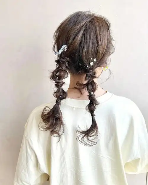 fumiko发型作品#笔记灵感  #短发编发造型  #春夏清爽感编发  #今日