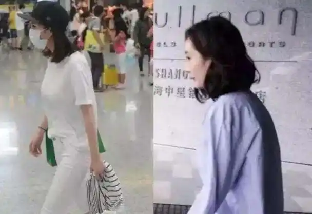 所以网友私下经常能拍到杨幂走路的姿势,驼背明显,走路伸脖子