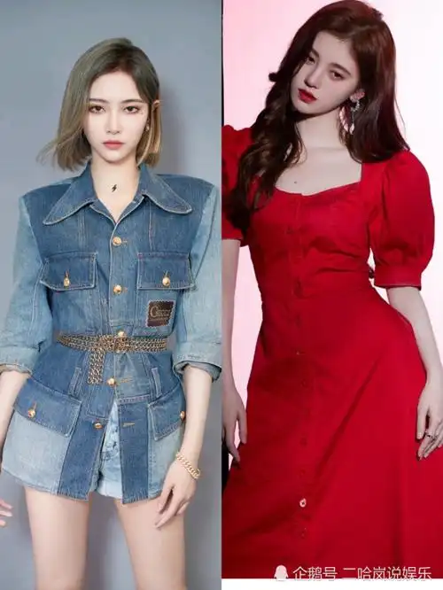 鞠婧祎许佳琪4年前参加快本站在一起这是11cm的身高差