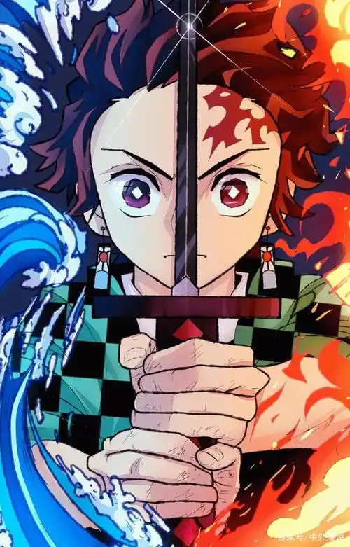 鬼灭之刃动漫手机壁纸欣赏,各具特色,不愧是值得收藏的插画图片