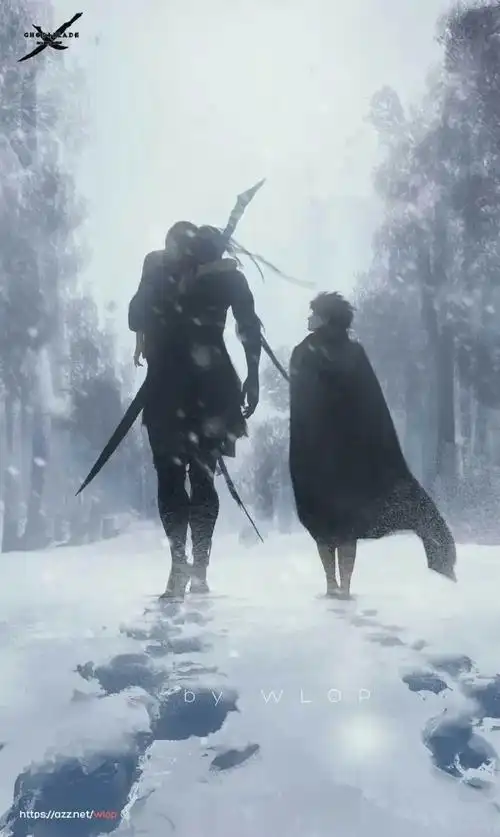 鬼刀画师:wlop - 堆糖,美图壁纸兴趣社区