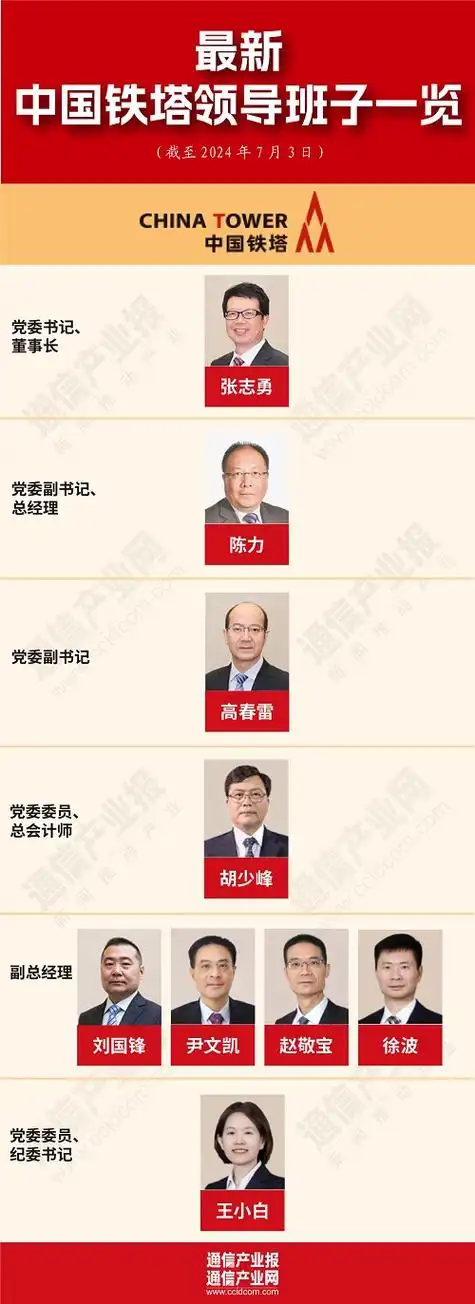 中国铁塔任命徐波为副总经理!