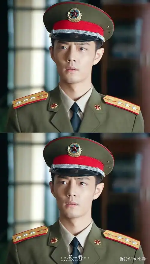 肖战王牌部队身着不同时期军装的顾一野