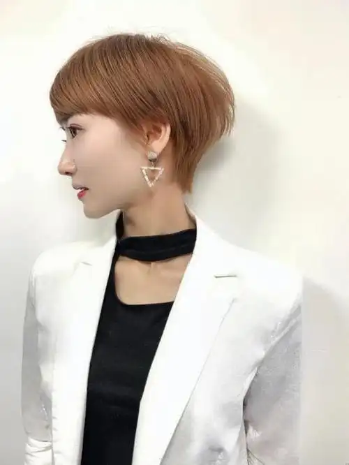 最流行波波头短发发型图片(波波头超短发发型图片)