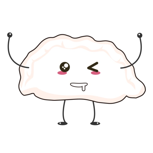 水饺手绘图片大全