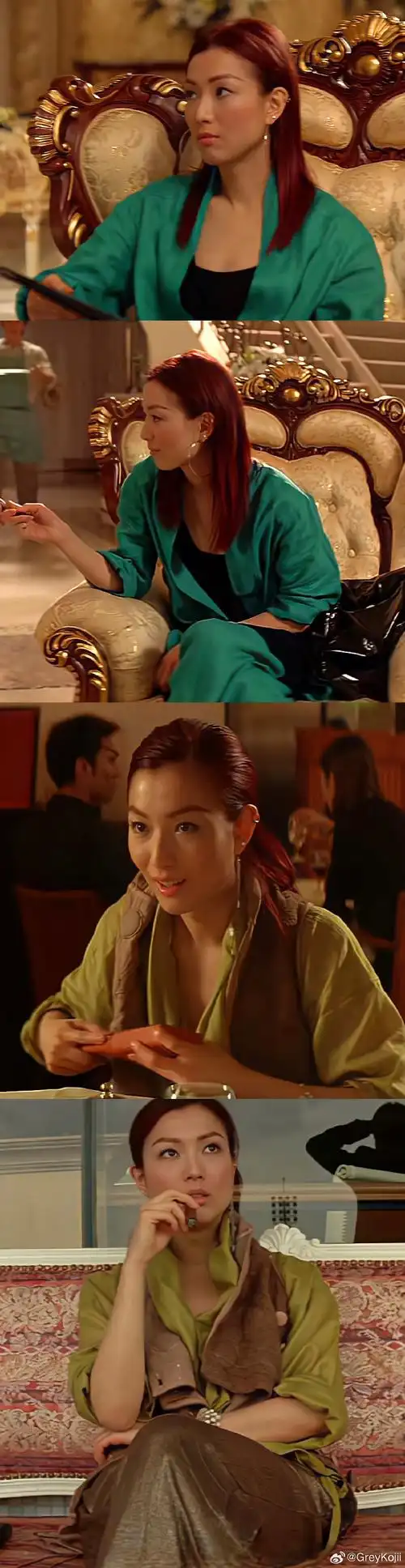 art,life#/fashion in drama/2004年香港电影《龙凤斗》影片中郑秀文