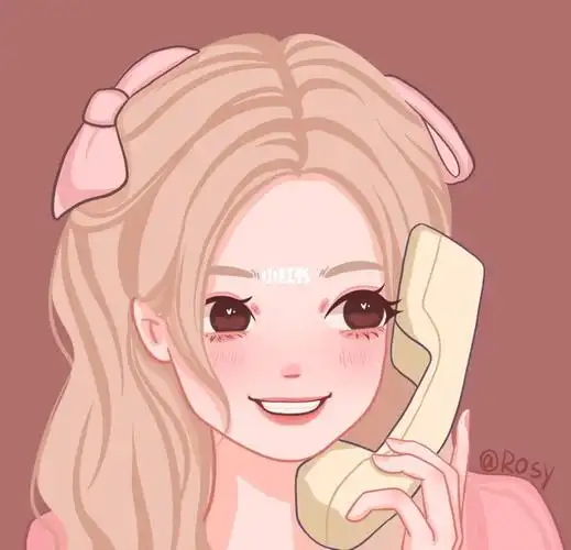 blackpink朴彩英卡通头像