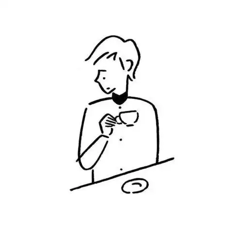 简笔画ins简笔画ins风小女孩