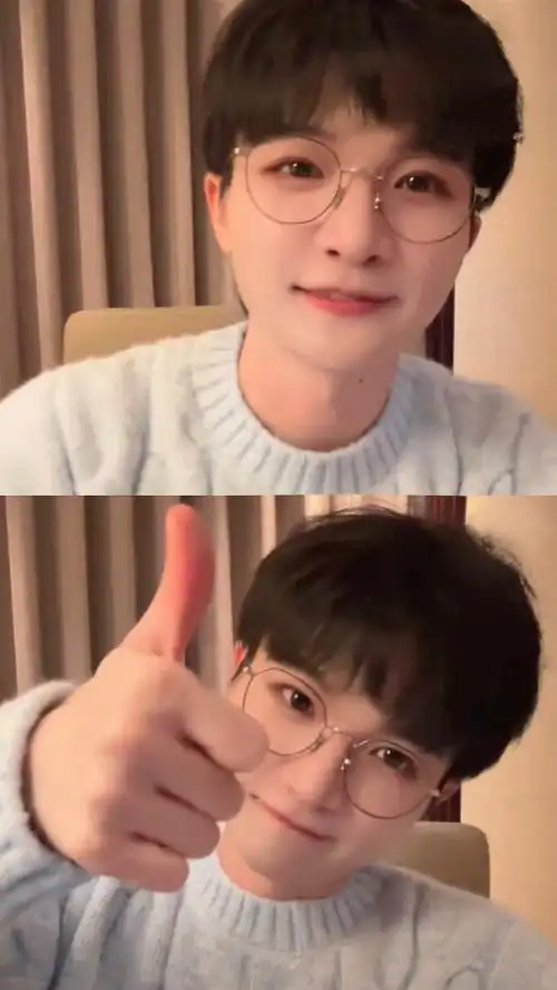 戴金丝眼镜的周深##周深声生不息家年华