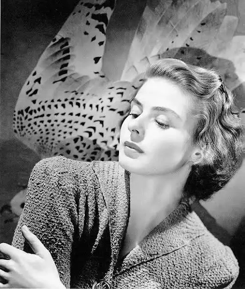 图:电影《卡萨布兰卡》女主角英格丽-褒曼—4