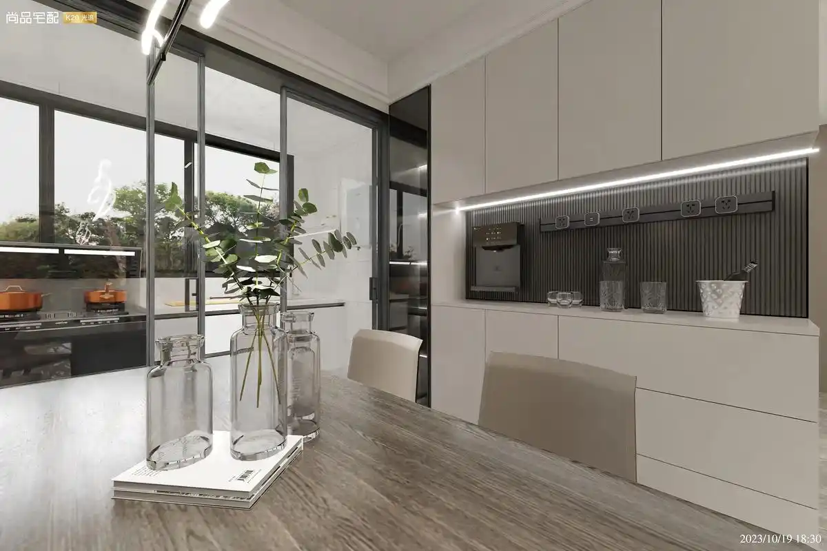 2023最流行的装修风格🏠现代暖白色.