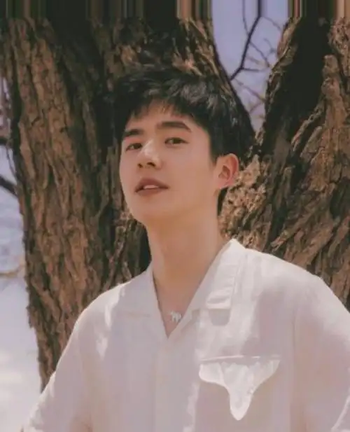 刘昊然黑白氛围感大片##刘昊然黑白侧颜写真