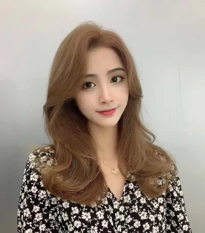 麻棕色.#大良造型 #附近哪里做头发好 #今日发型推荐 #烫 - 抖音