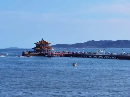 游青岛崂山"太清宫"和青岛"栈桥"