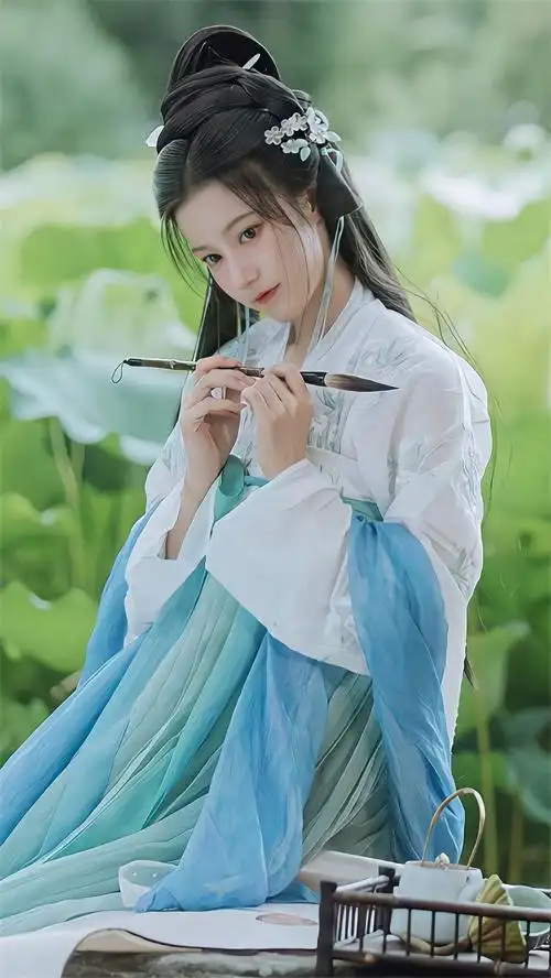 古装唯美女生头像真人美女古风头像唯美图片