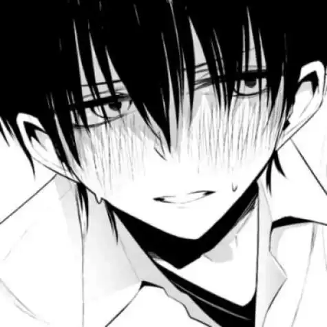 很难拒绝的日系漫画风黑白动漫男头图片大全-黑白头像