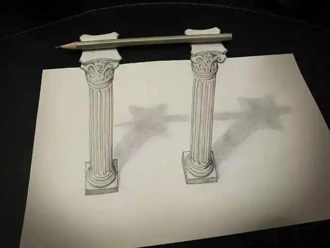 铅笔画出的蛇,▼画的太逼真了…▼真正的天才,都