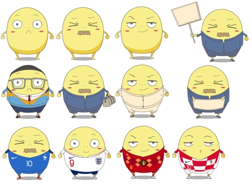 黄豆的人物形象