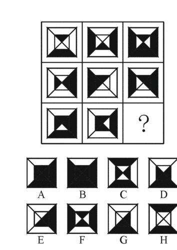 公务员考行测图形推理:黑白格如何看.doc