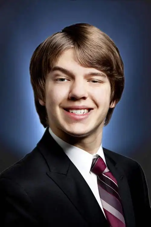 西方人,儿童,少年,脸,头,脸颊,一个人,笑,微笑