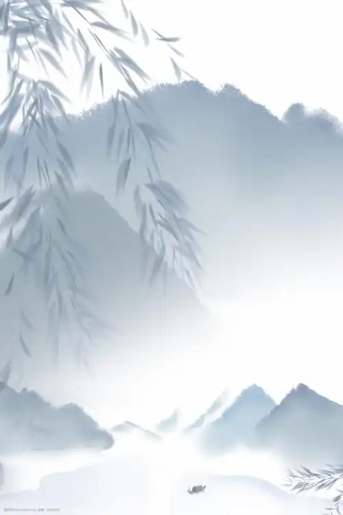 复古风白色海报banner背景图片-图行天下图库