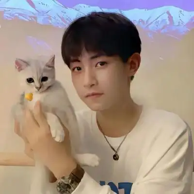 小清新年轻人单人单张情侣头像图片