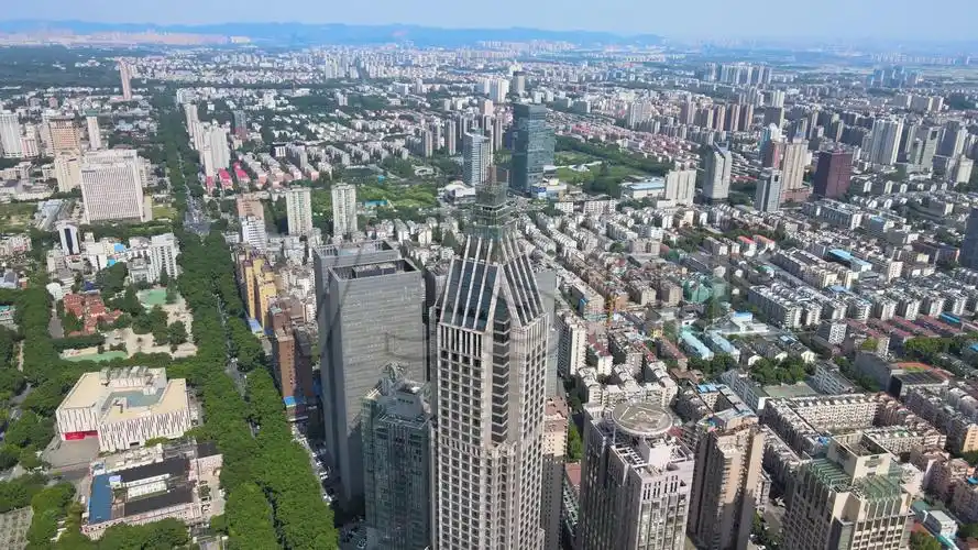 【南京】航拍新世纪广场商圈