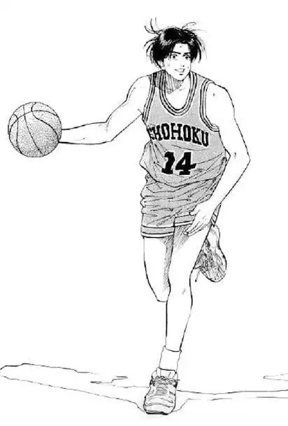 打篮球简笔画男孩素描