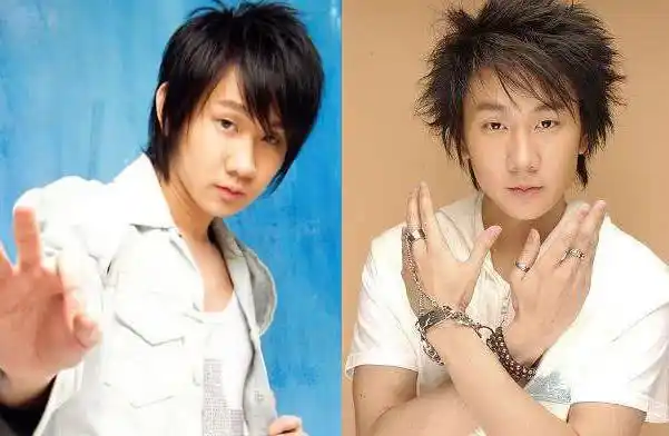 刚出道时的林俊杰外形确实不太讨喜,打扮也总是很土气,甚至有几分