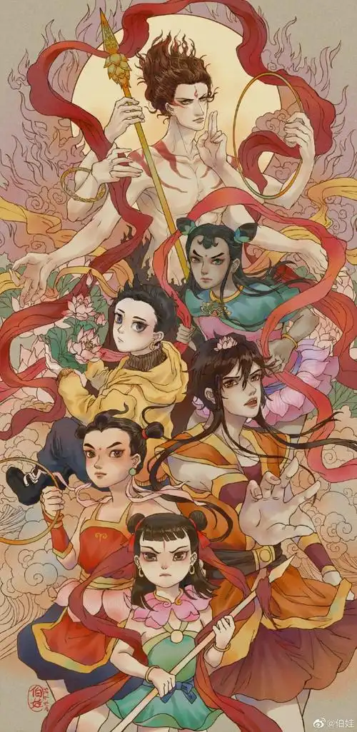 哪吒- 堆糖,美图壁纸兴趣社区