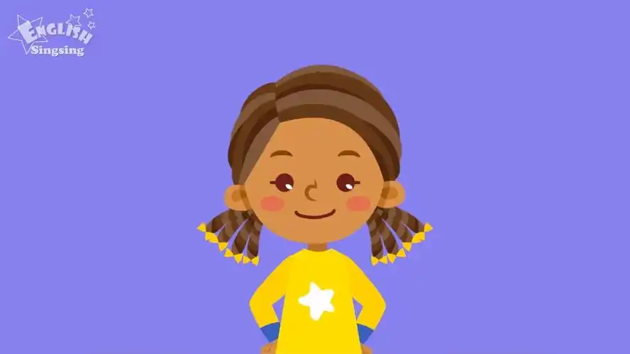 english singsing 身体部位认知