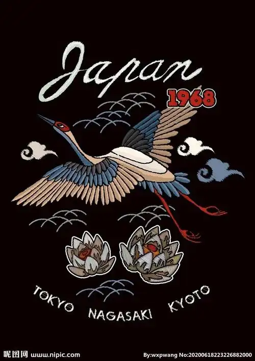 仙鹤国潮中国风矢量图鹤图片