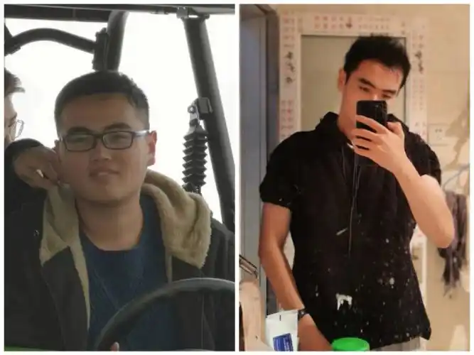 记录健身一年的变化从100kg70kg