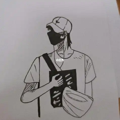 王一博简笔画对不起王一博肖战王一博铅笔画手绘头像王一博酷博儿手绘